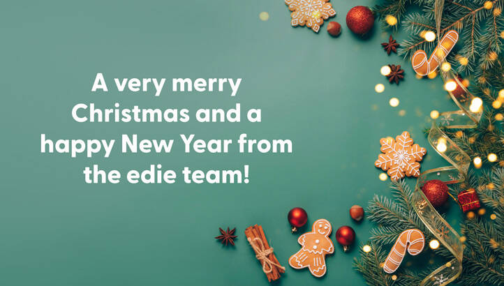 A very merry Christmas and a happy New Year 2023 from edie!