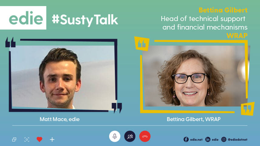 #SustyTalk: WRAP’s Bettina Gilbert on collaborating on the circular economy