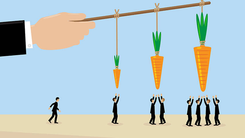 The circular economy transition: The carrot and the stick