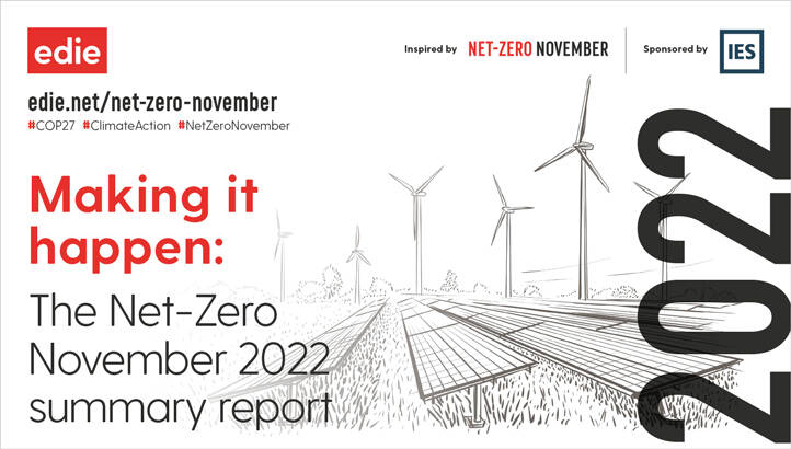 edie provides post-COP business guidance with Net-Zero November summary report