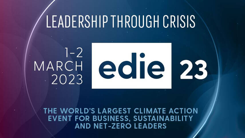 edie 23: Flagship climate action event revamped to spur leadership through crisis