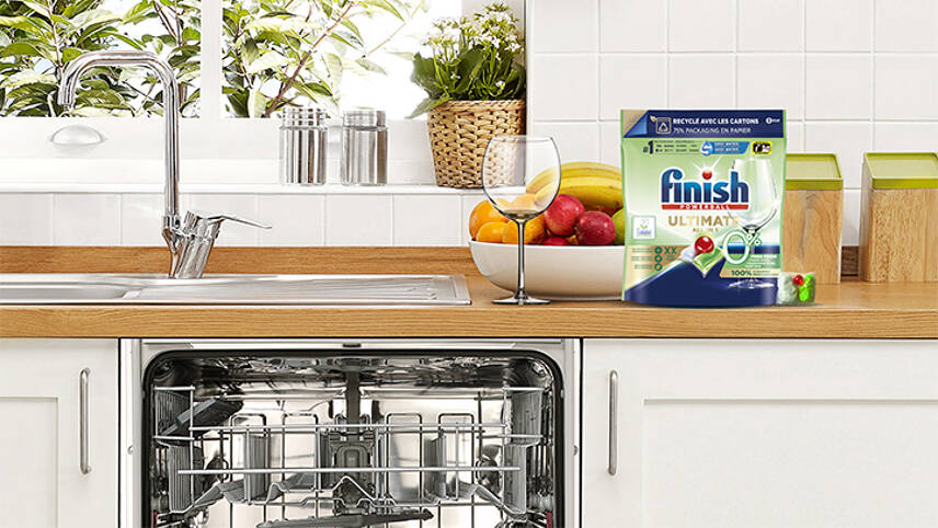 Reckitt launches paper-based packaging for Finish dishwashing tablets