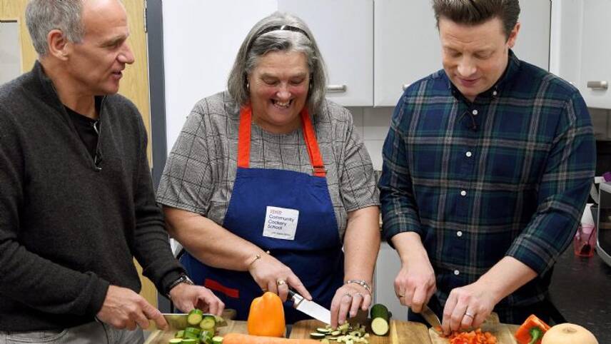 Tesco launches community cookery school in food redistribution drive