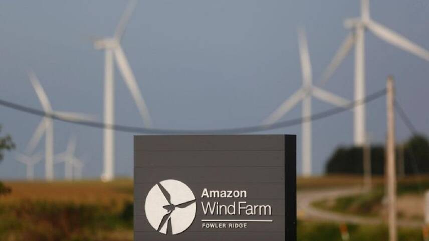 Amazon to support three major new wind power projects