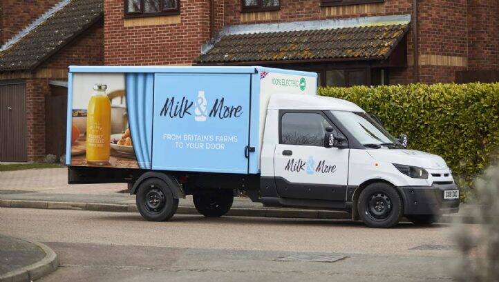 Milk & More to add 160 pure-electric vans to its UK delivery fleet