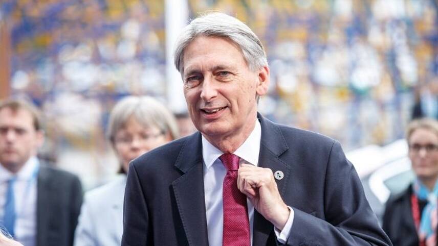 Philip Hammond joins finance coalition to spur climate action