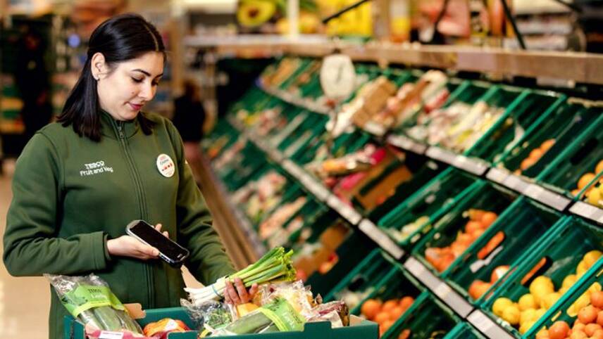 Tesco slashes food waste by 17% in one year