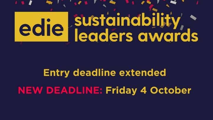 edie’s Sustainability Leaders Awards 2020: Deadline extended to Friday 4 October