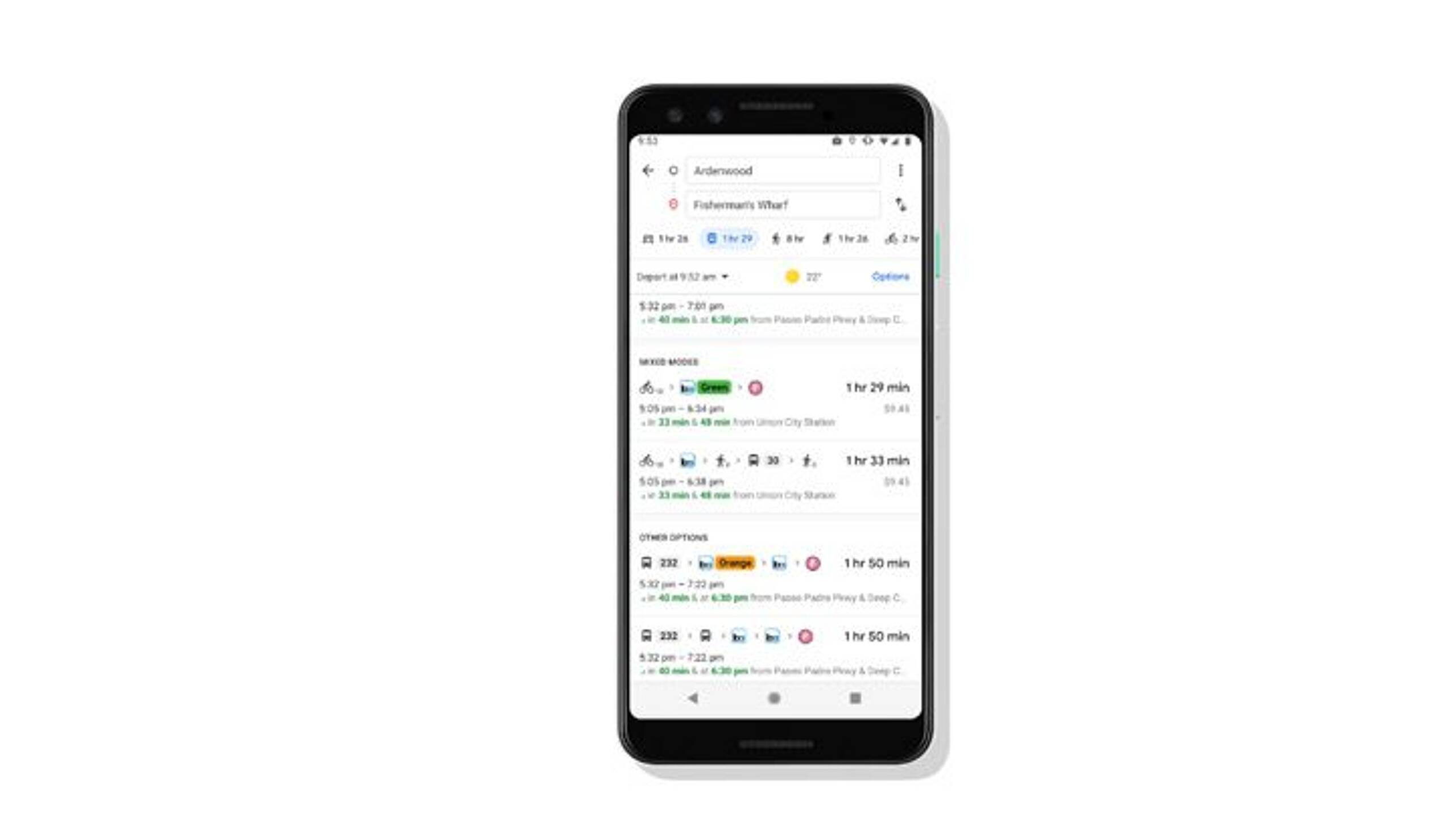 Google unveils 'green' Maps feature to encourage lowcarbon travel edie