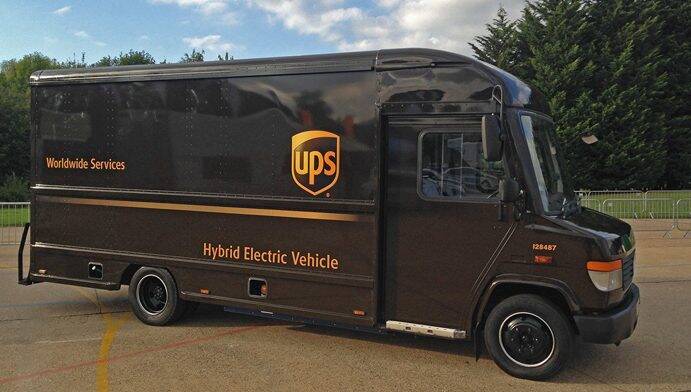 UPS unveils 400km range-extending electric vehicles