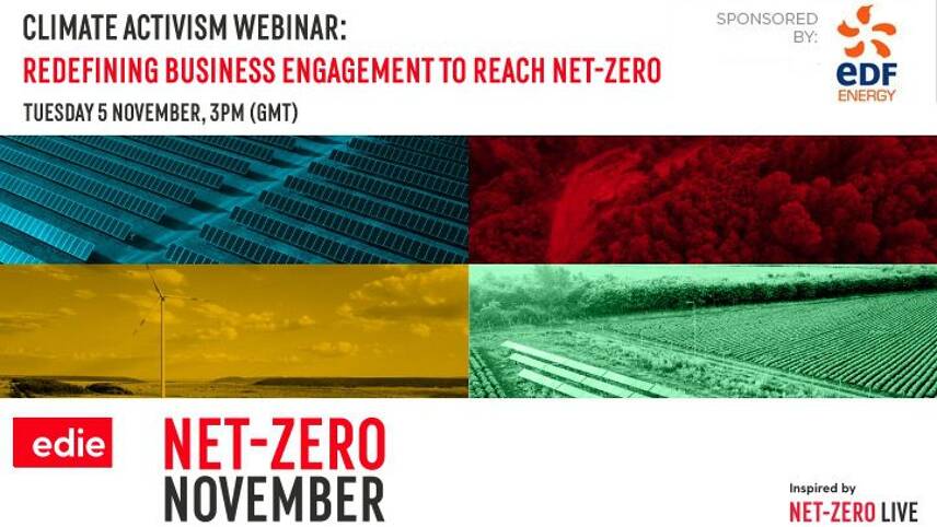 Available to watch on demand: edie’s net-zero business webinar