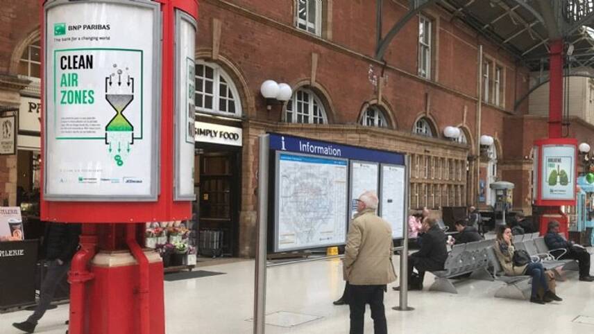 Air cleaning project at Marylebone Station extended for another year