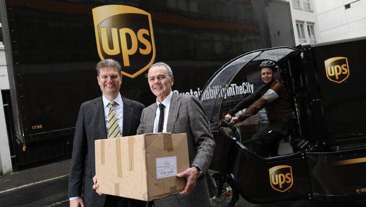 UPS and Trinity College Dublin partner on new urban eco package hub