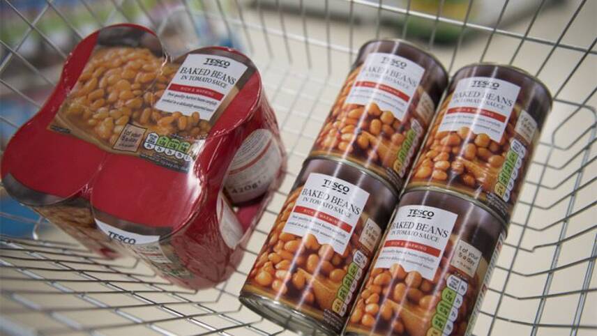 Tesco teams up with Heinz to scrap plastic packaging on tin multipacks