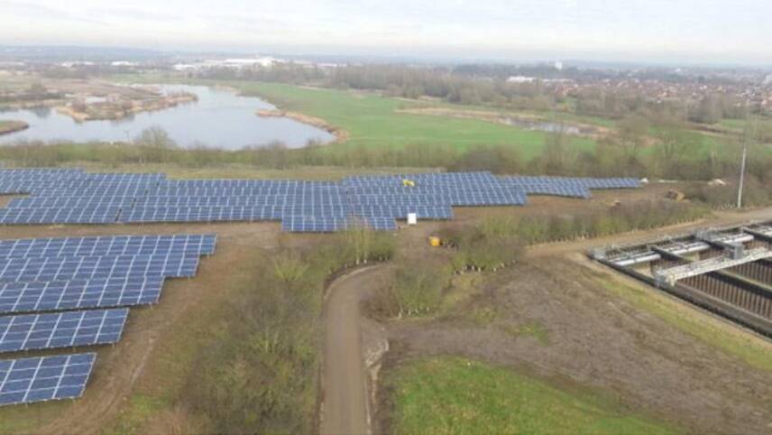 ‘Another step towards net-zero’: Anglian Water invests in onsite solar at key site