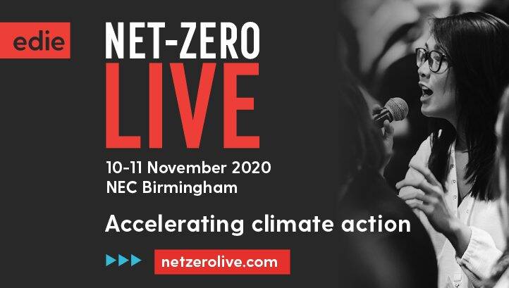 edie’s Net-Zero Live 2020 suspended to 10-11 November 2020