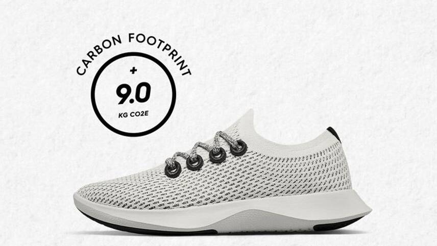 Allbirds running shoe made from renewable materials to feature ‘carbon count’ label