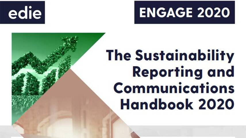 edie launches Sustainability Reporting and Communications Handbook to drive engagement during lockdown