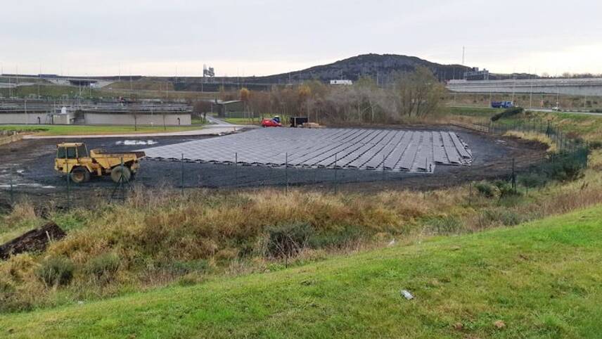 Scottish Water switches on latest solar array at Dunfermline wastewater facility