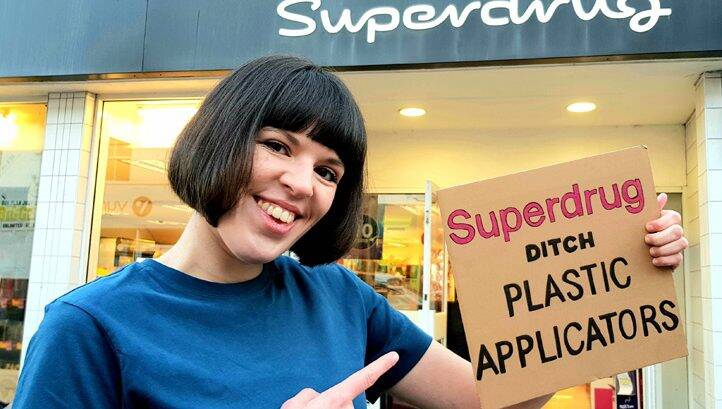 Superdrug ditches plastic from own-brand tampons