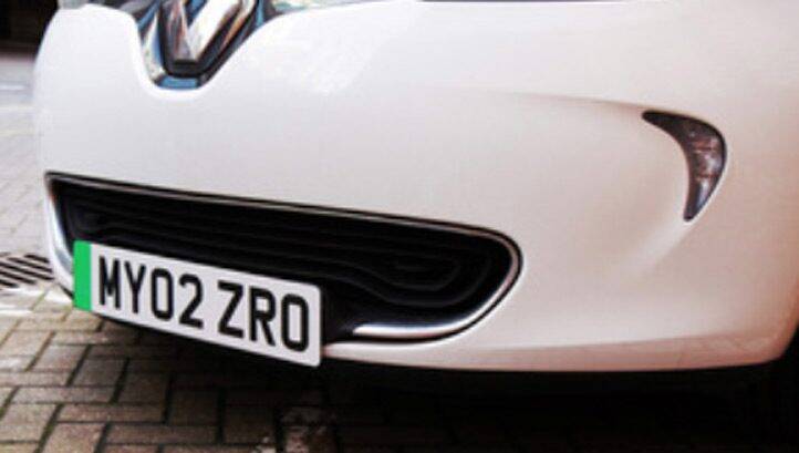 Green number plates for electric vehicles set for UK rollout