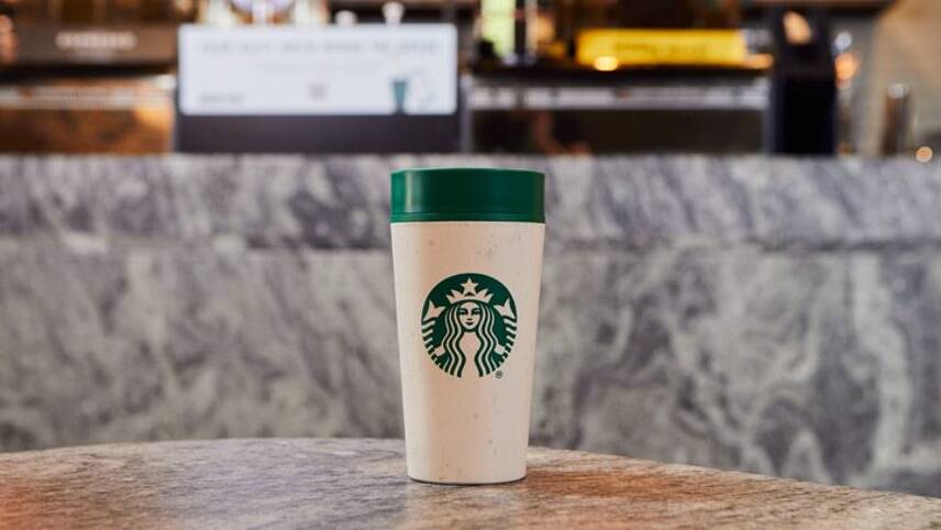 Starbucks reintroduces reusable cups to stores