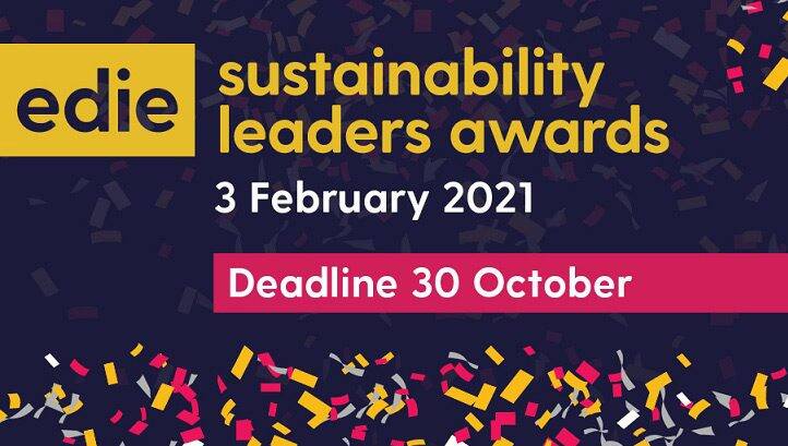 Sustainability Leaders Awards open for entries ahead of virtual ceremony