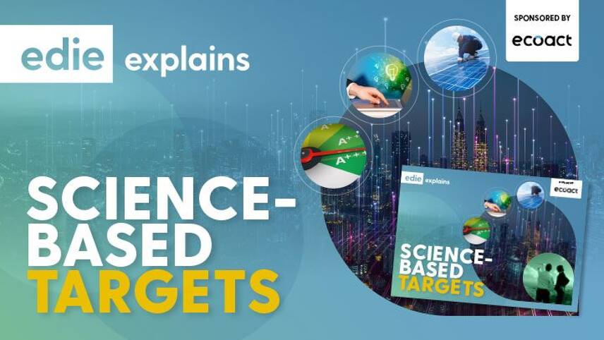 edie launches new explains guide to setting science-based climate targets