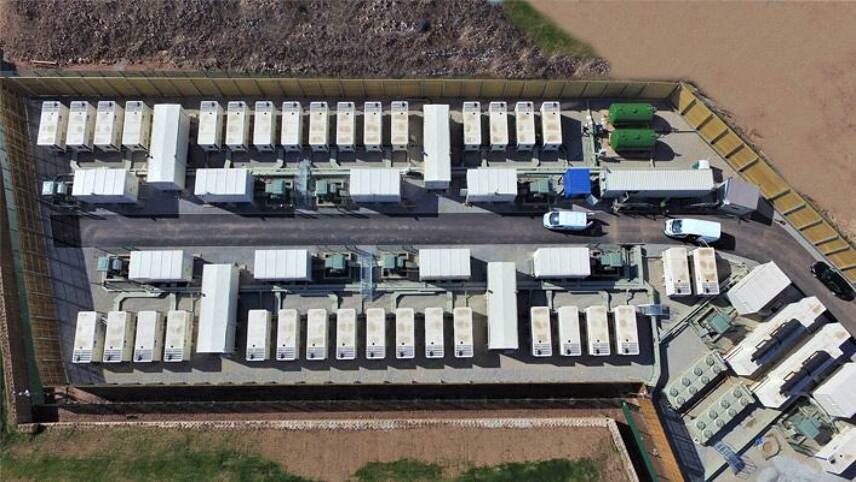 UK’s largest battery comes online in South Yorkshire
