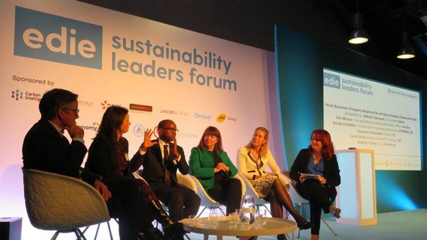 edie scoops another prestigious award for Sustainability Leaders Forum