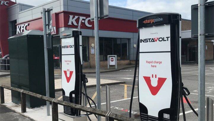 KFC to install electric vehicle chargers at hundreds of UK restaurants