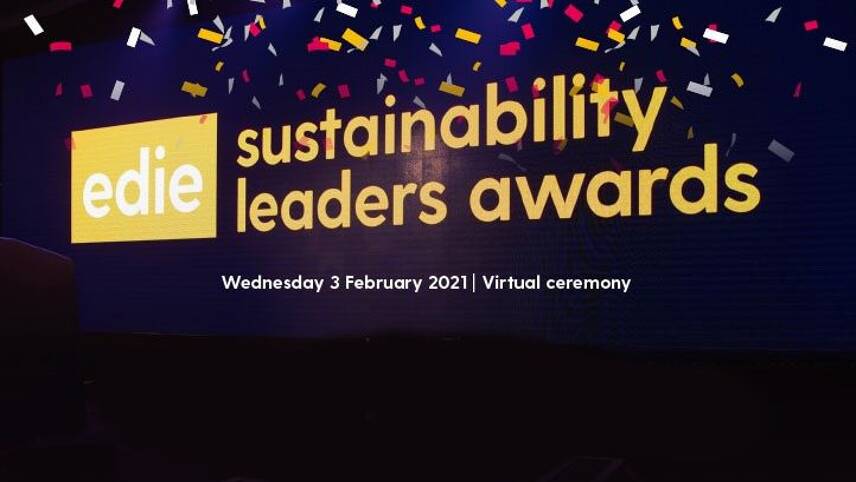 One week left to book your place at edie’s Sustainability Leaders Awards