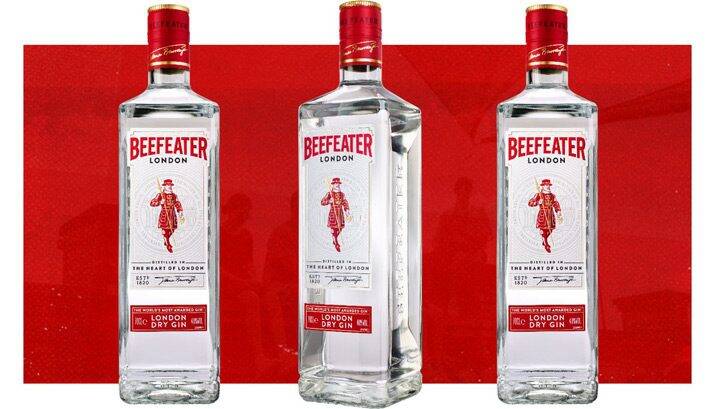 Beefeater removes plastic from new bottle range