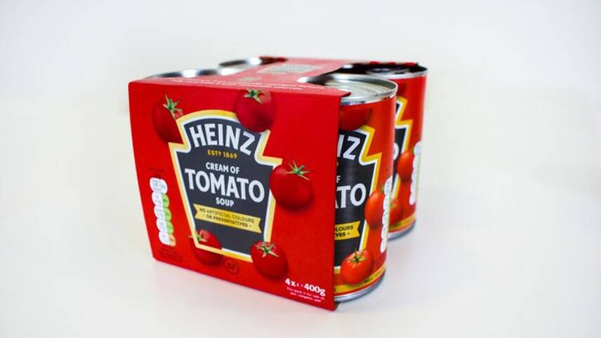 Heinz removes plastics from canned product packaging
