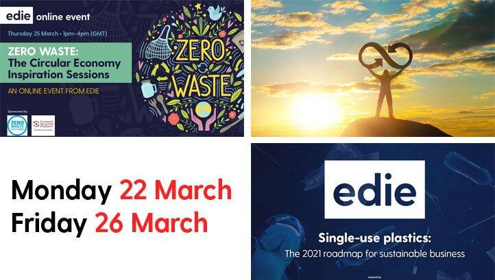 Circular Economy Week: edie kicks off week of zero-waste themed content and events