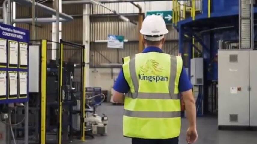 Kingspan targets net-zero carbon manufacturing by 2030