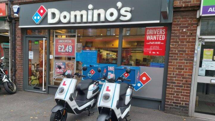 Domino’s introduces electric mopeds into delivery fleet