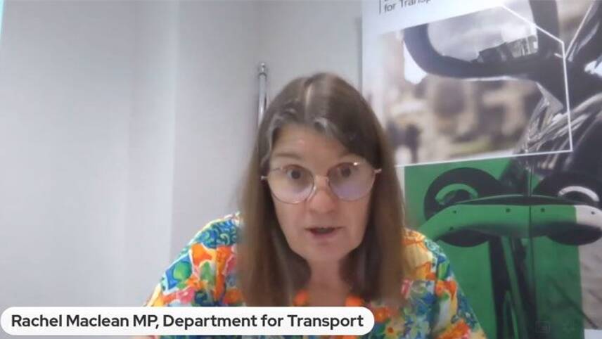 Transport Minister Rachel Maclean: UK can be a ‘pacesetter’ for green industrial revolution
