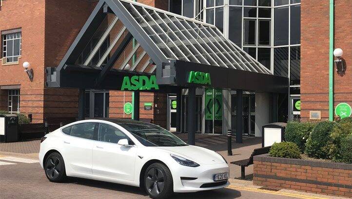 Asda to move entire company car fleet to EVs by 2025