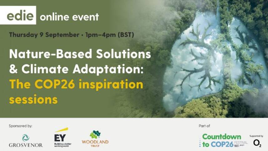 Now available on-demand: edie’s nature-based solutions and climate adaptation online sessions