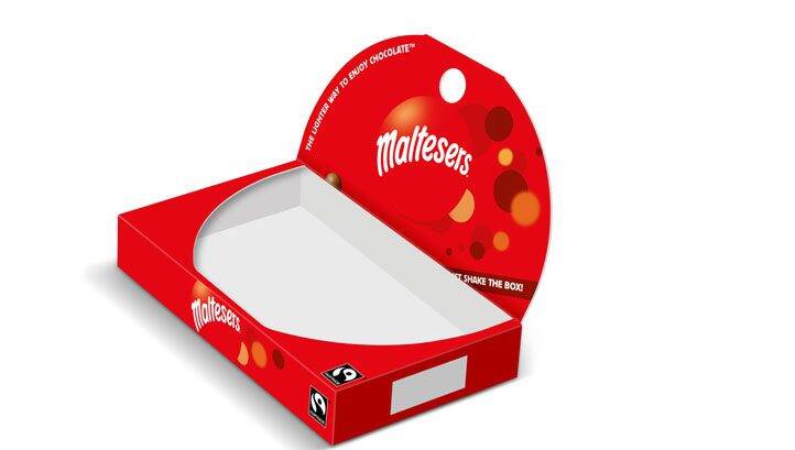 Maltesers ditches black plastic liners from boxes