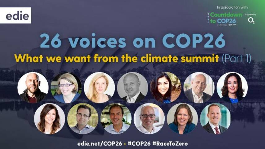 26 voices on COP26: What we want from the climate summit (part 1)