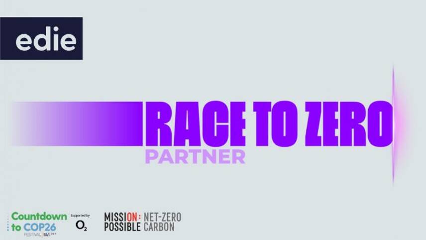 edie announced as official Race to Zero Accelerator and media partner ahead of COP26