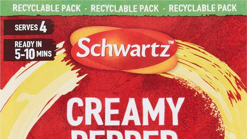 Schwartz to move to fully recyclable herbs and spices sachets
