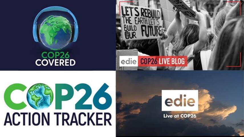 edie at COP26: Stay informed with live and exclusive coverage from Glasgow