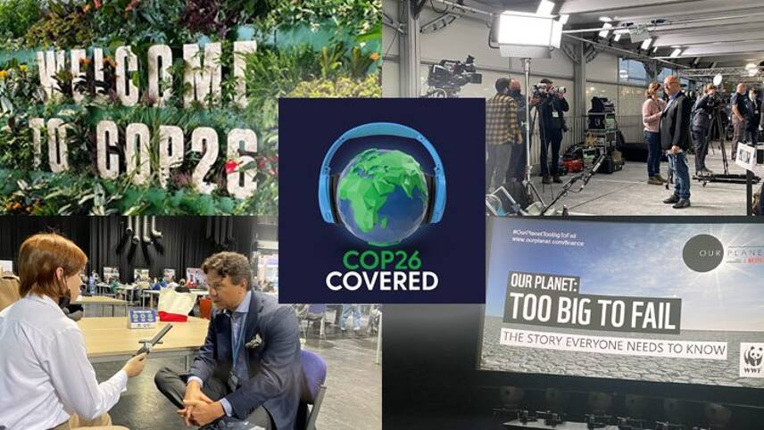 COP26 Covered Podcast episode 4: Business action plans, Scope 3 conundrums and a climate finance movie night