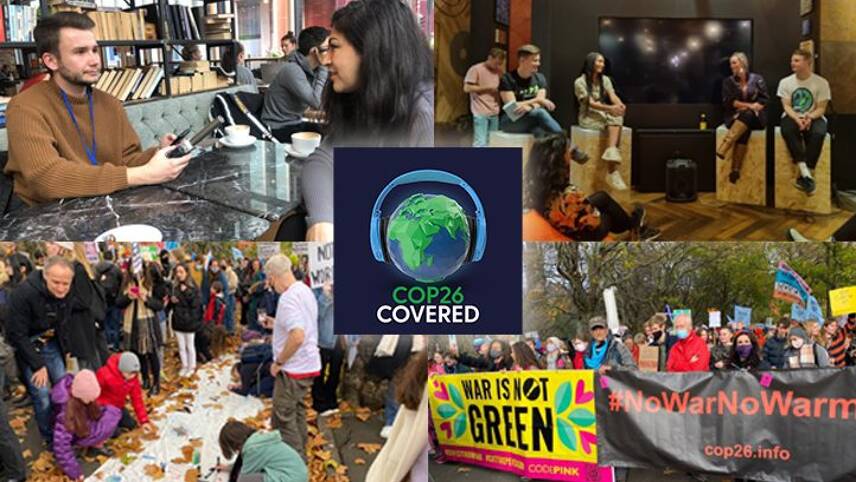 COP26 Covered podcast episode 7: Youth climate marches and the role of sustainability leaders