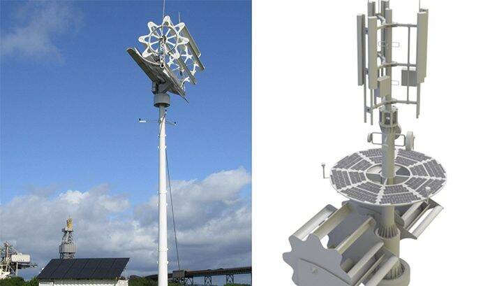 Vodafone to trial phone masts with inbuilt wind turbines