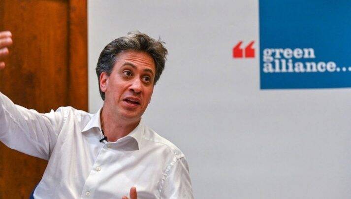 Ed Miliband named Shadow Secretary for climate change and net-zero in Labour reshuffle