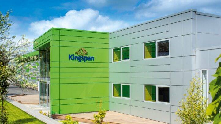 Kingspan slashes operational emissions by two-thirds in four years